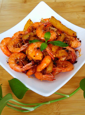 Spicy Potato Shrimp
