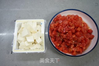 Braised Shrimp with Tomato Tofu recipe