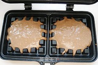 【waffles】cocoa Waffles recipe