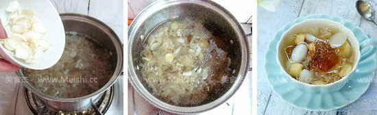 Peach Gum, Lotus Seed and Lily Soup recipe