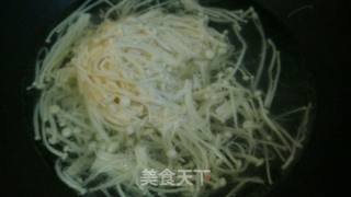 Stir-fried Enoki Mushrooms recipe