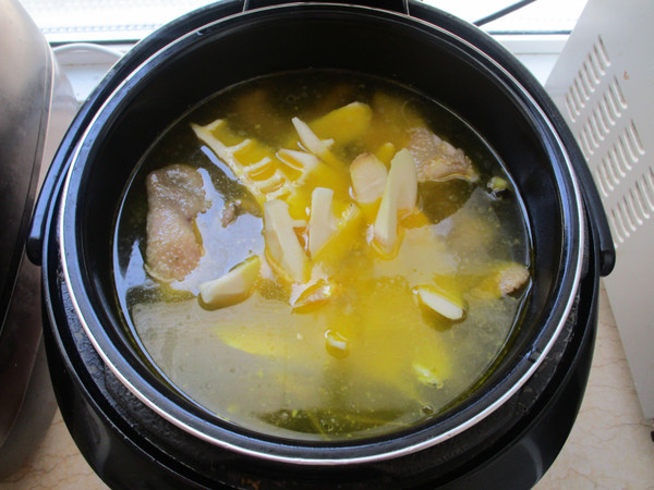 Bamboo Shoot Chicken Soup recipe