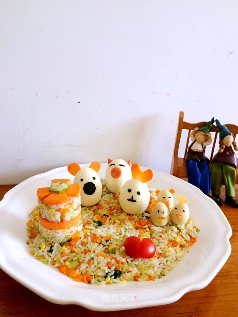 Little Animals Have A Dinner Together~ recipe