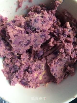 Purple Sweet Potato Egg recipe