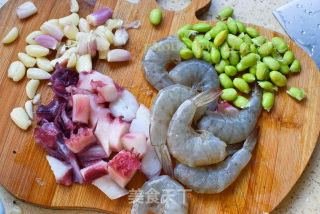 Seafood Baked Noodles recipe