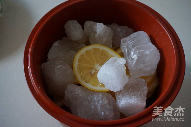 Stewed Lemon with Rock Sugar recipe