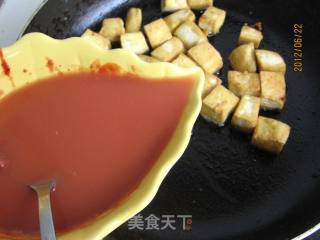 Tofu with Red Milk Sauce recipe