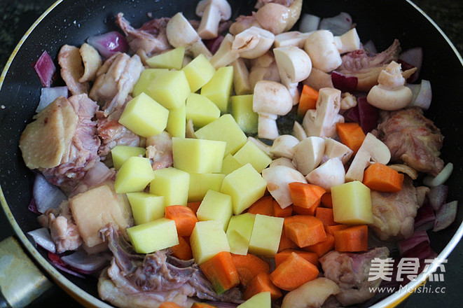 Potato Curry Chicken recipe