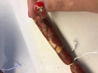 Homemade Black Pepper Flavored Crispy Sausage recipe