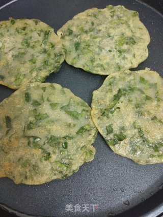 Wolfberry Leaf Pancakes (wild Vegetables) recipe