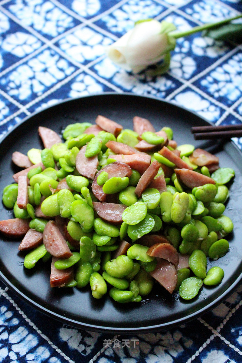 Stir-fried Douban with Red Intestine recipe