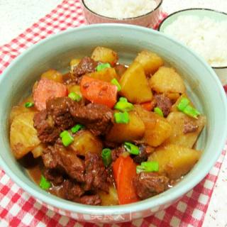 #御寒美食# Beef Stewed Potatoes recipe