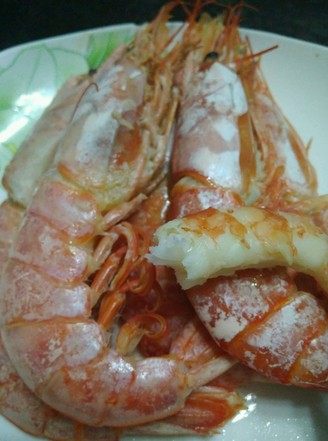 Steamed Argentine Red Shrimp recipe