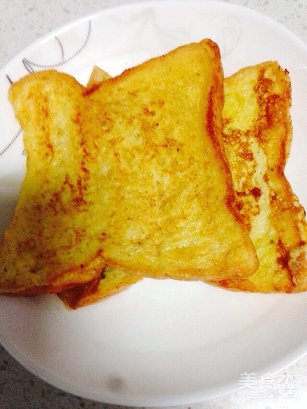 Egg Anmushi Fried Toast recipe