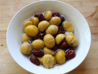 Chestnuts with Jujube Juice recipe