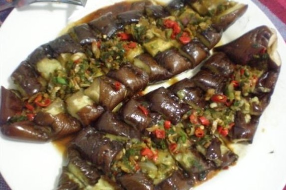 Microwave Roasted Eggplant recipe