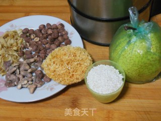 Hongling Lily Pear Soup recipe