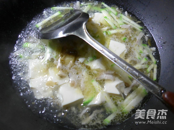 Three Silk Tofu Soup recipe