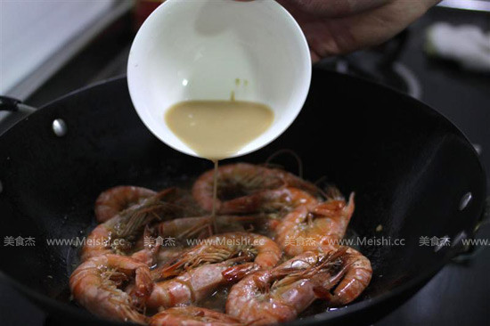 Ronghua Rich Shrimp with Oyster Sauce recipe