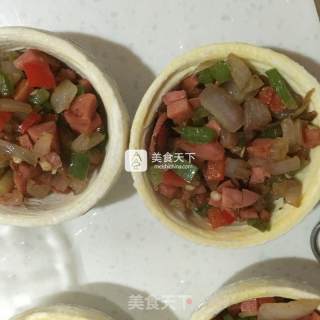Egg Tart Pizza recipe