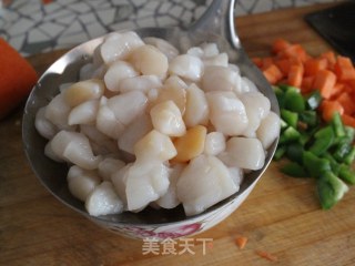 Stir-fried Fresh Scallops recipe