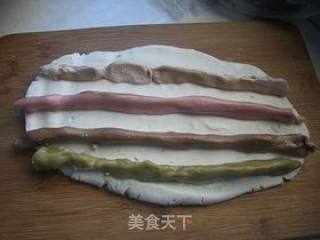 Colorful Glutinous Rice Balls recipe