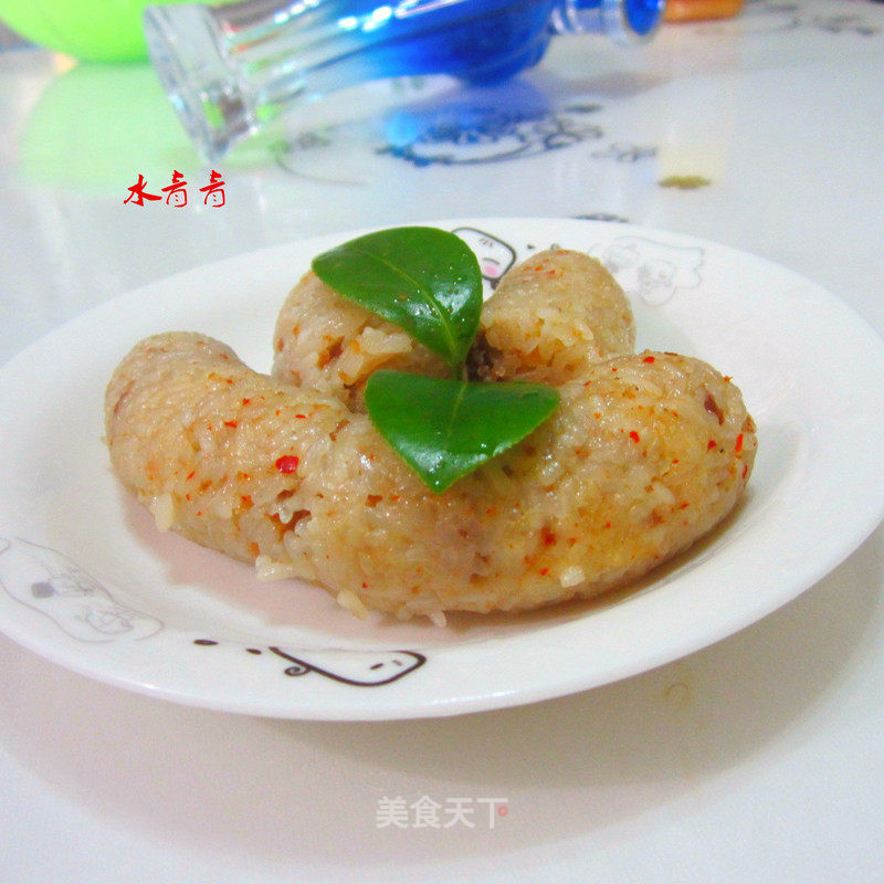 Sticky Rice Small Intestine Rolls recipe