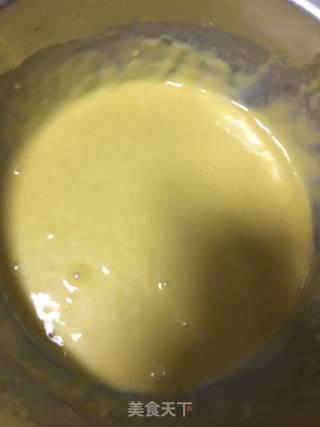 Eight Inch Bean Custard recipe