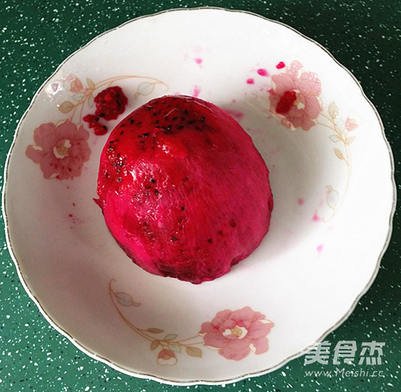 Old Yogurt with Red Pitaya recipe