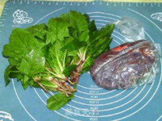 Spinach and Pork Liver Soup recipe