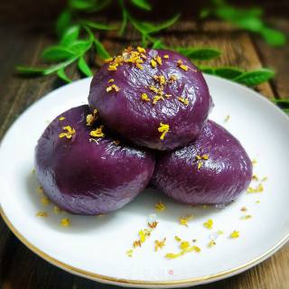 Purple Sweet Potato Cake recipe