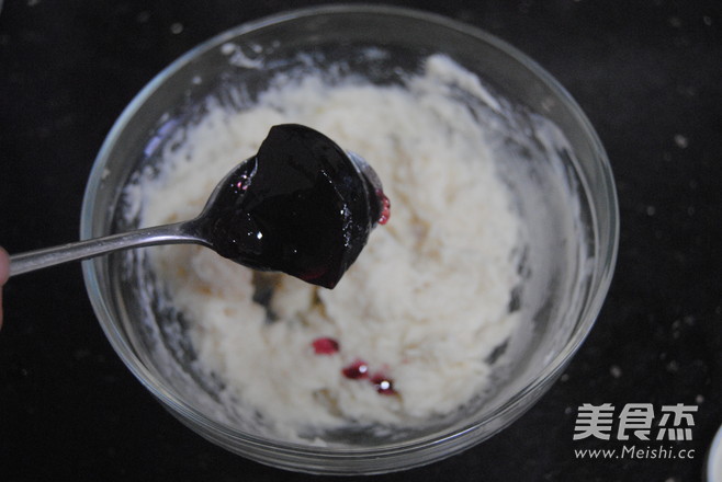 Condensed Milk Blueberry Yam Puree recipe