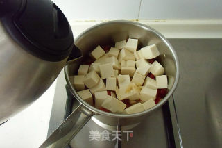 Tofu with Tomato Minced Meat recipe
