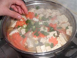 Fish Head Tofu Hot Pot recipe