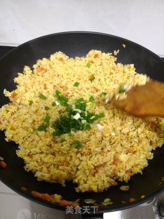 Breakfast Egg Fried Rice recipe