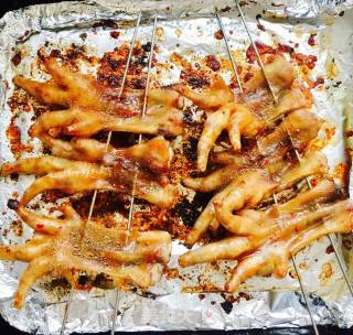 Grilled Chicken Feet in The Oven recipe