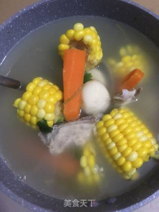 Corn Horseshoe Dragon Bone Soup recipe