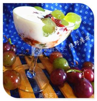 Grape Rose Yogurt recipe