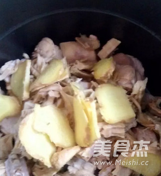 Stewed Chicken Soup with Bamboo Shoots recipe