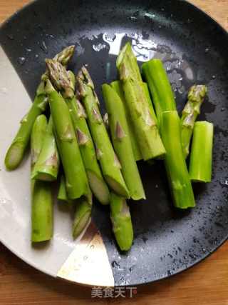 Asparagus and Fish Fillet recipe