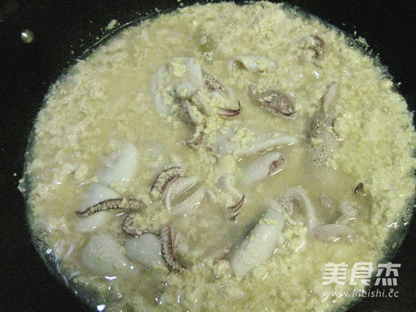 Jiaodong Pen Tube Fish Stewed Tofu recipe