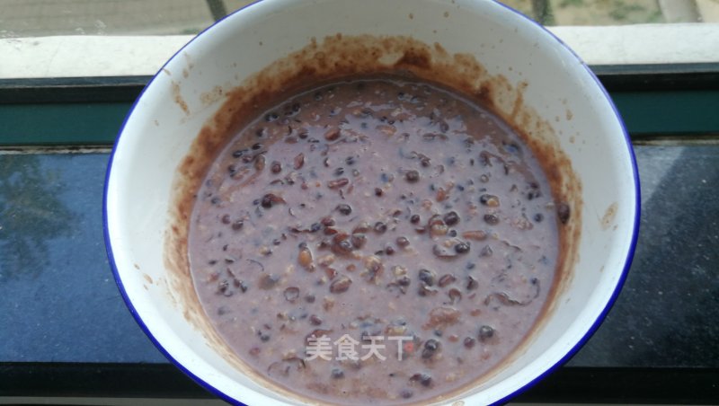 Red Bean Oatmeal Ice Porridge recipe