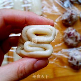 #aca烤明星大赛#rose Glutinous Rice Cake recipe