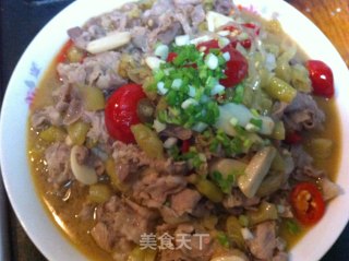 Sour Soup with Beef recipe