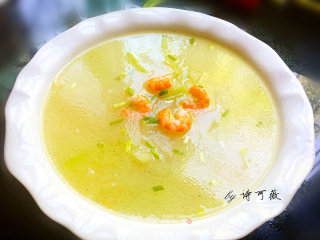 Winter Melon and Shrimp Soup recipe