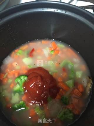 Japanese Vegetable Rice Ball recipe