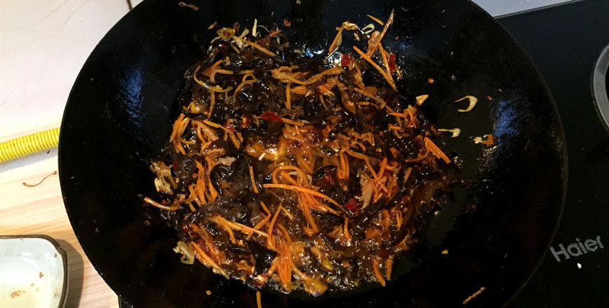 Fish-flavored Shredded Pork, A Small Beautiful Delicacy recipe