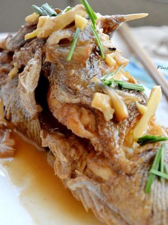 Braised Big Head Sea Fish recipe