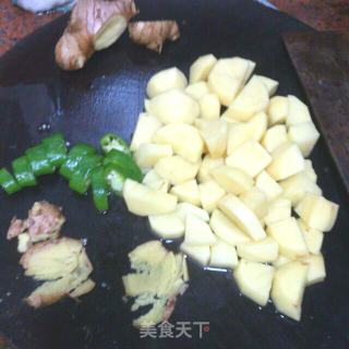 Chicken Wings with Curry Potatoes recipe