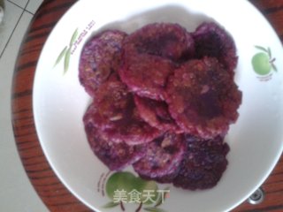 Purple Potato Cake recipe